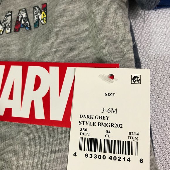 Baby Boys' Disney 2pc Avengers Rompers Onesies Set - Picture 4 of 5